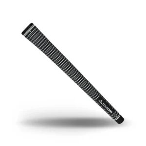 TourDri Velvet Crossline Golf Grip Jumbo Round Black